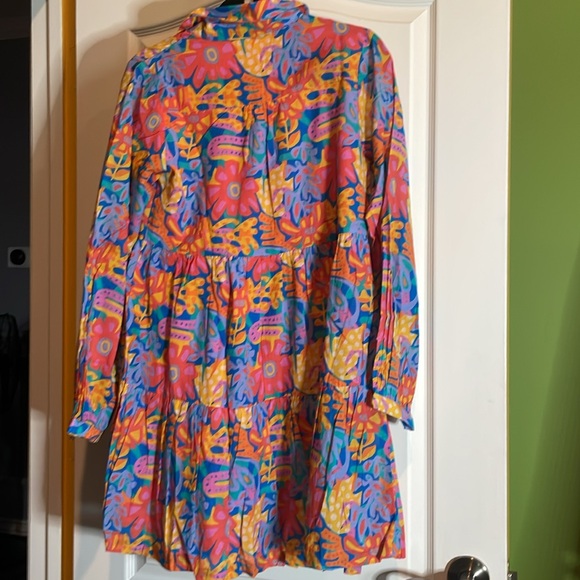 🌸NWT Britton Court long sleeved, lined, midi dress P2P 18 Small🌺 - Picture 4 of 5